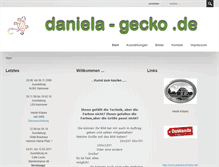 Tablet Screenshot of daniela-gecko.de